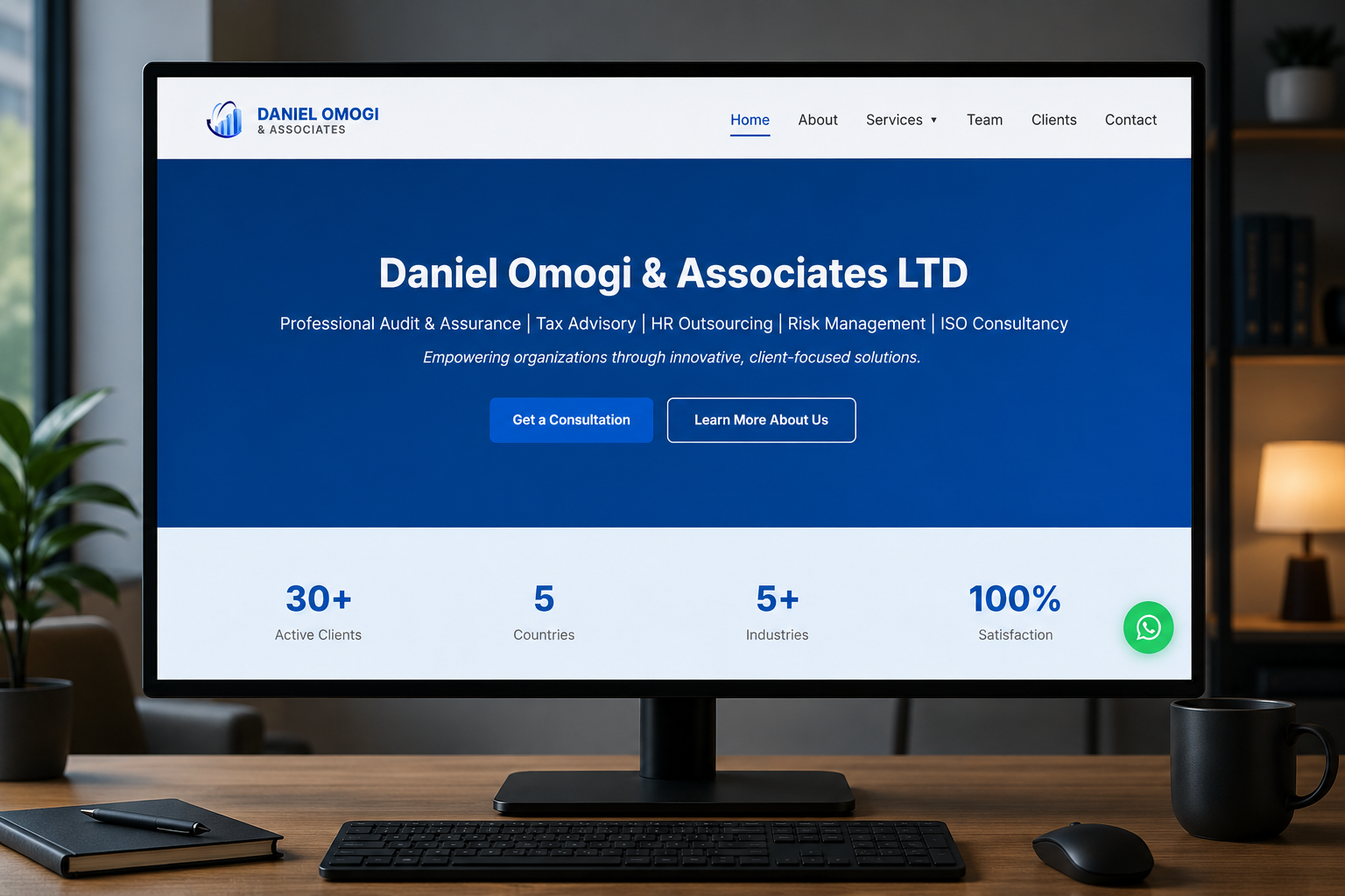 Auditing Firm Website